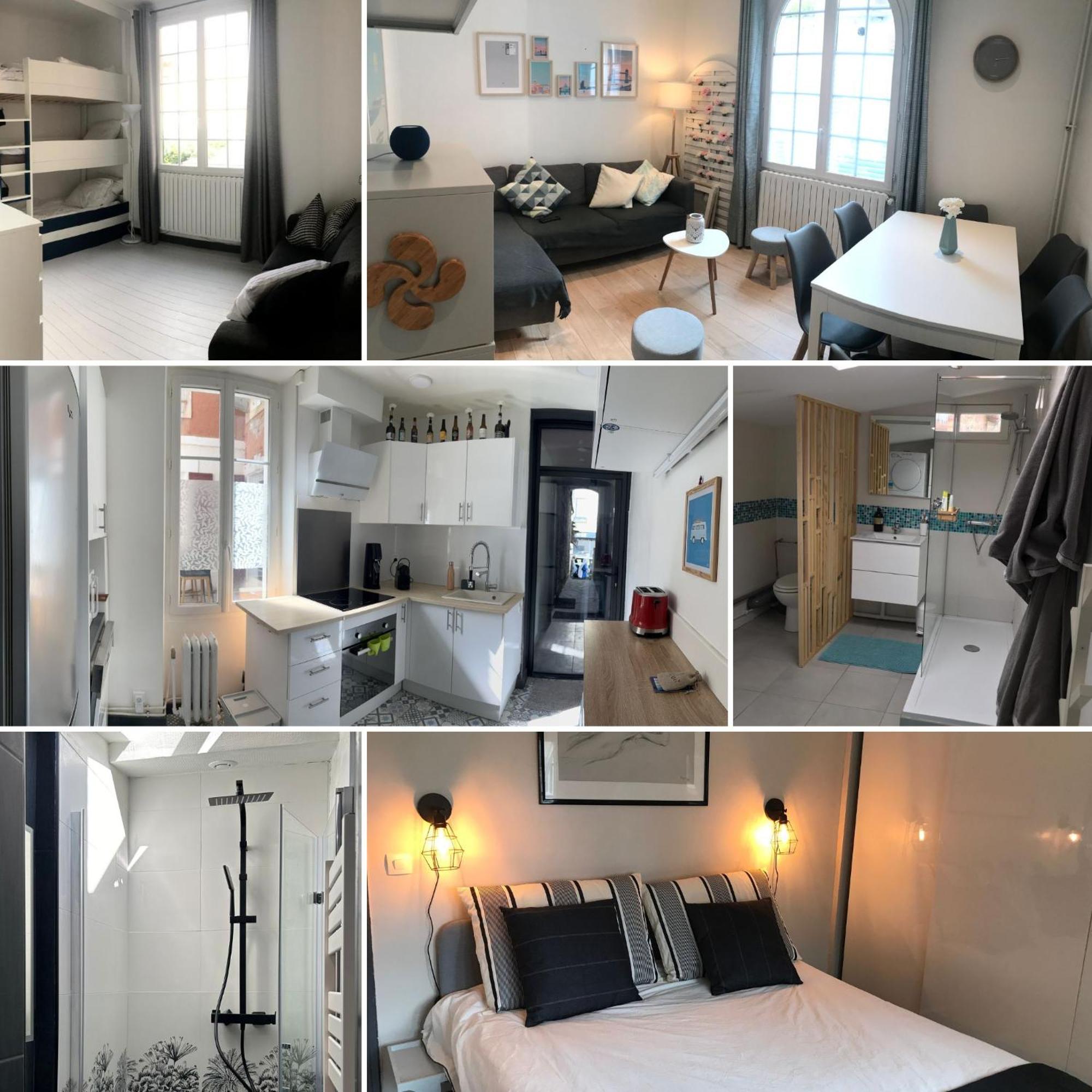 Chalet Basque 6 Couchages Centre Ville Biarritz Bagian luar foto